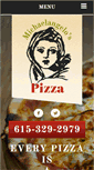 Mobile Screenshot of michaelangelos-pizza.com